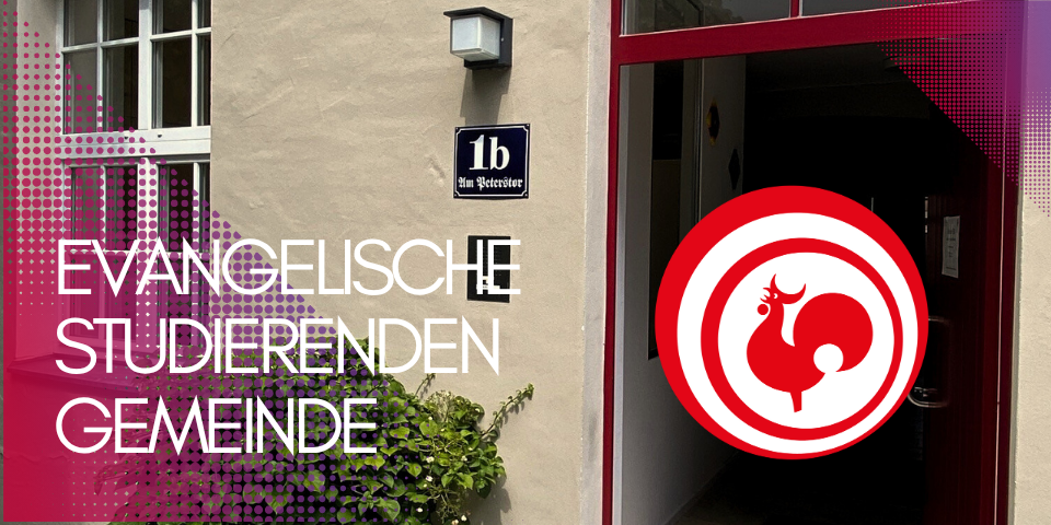 Blick auf die Eingang der Regensburger Studierendengemeinde